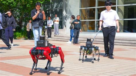 China's robot dog aids blind people with 90% voice recognition accuracy