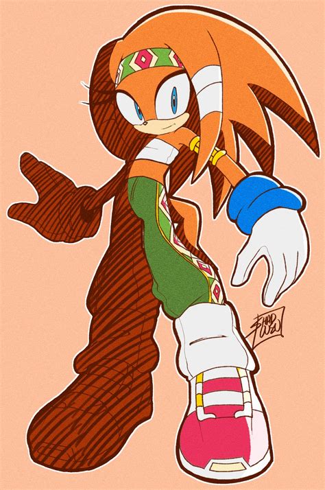 Tikal In Riders Style Sonic The Hedgehog Know Your Meme