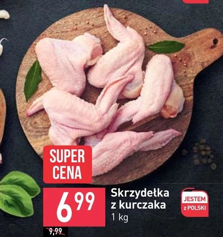 Skrzydełka z kurczaka Polski 30 TANIEJ promocja Stokrotka