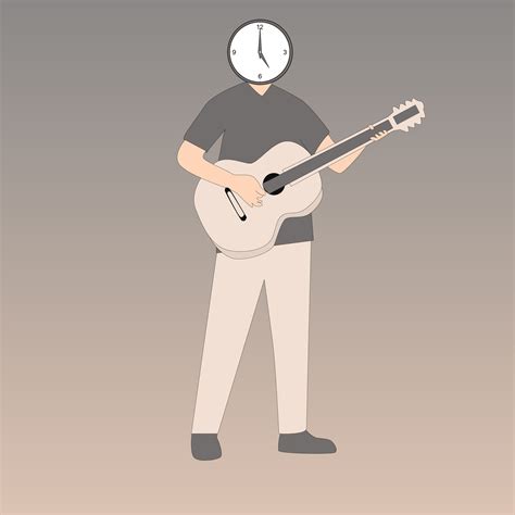 man playing guitar 44751119 Vector Art at Vecteezy