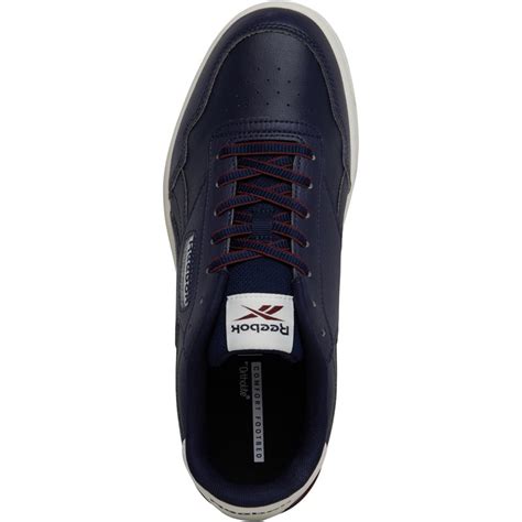 Buy Reebok Classics Mens Reebok Court Advance Clip Trainers Vector Navy Chalk Maroon