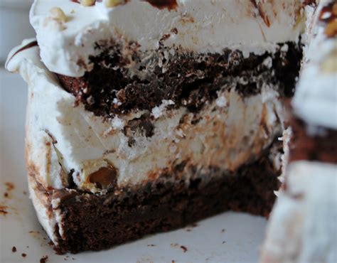 Buttercream Bakehouse Snickers Ice Cream Brownie Cake