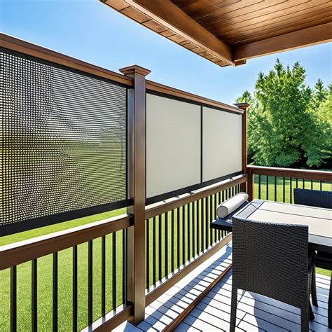 20 Privacy Screen for Patio Railing Ideas for Your Outdoor Space