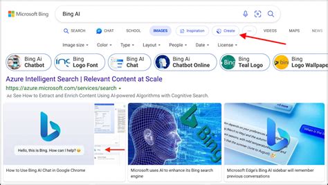 started  generative ai  bing search
