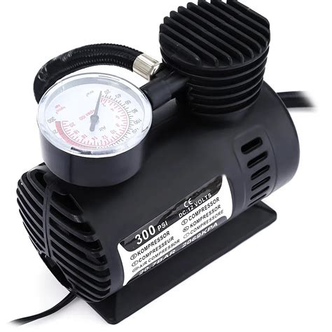 Car Inflatable Pump Portable Mini Air Pumps Compressor Dc 12v 300 Psi Auto Electric Inflatable