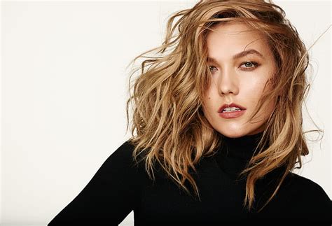 Hd Wallpaper Models Karlie Kloss American Blonde Blue Eyes Face