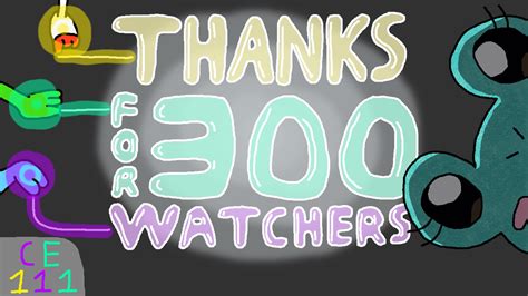 Thanks For 300 Watchers By Cyanesque111 On DeviantArt