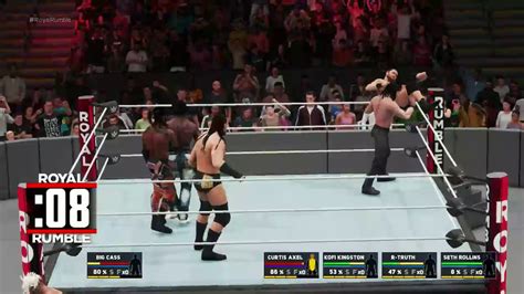 Wwe 2k18 Royal Rumble Match Youtube