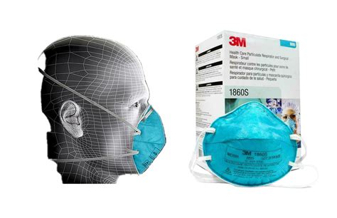 3m™ 1860s Respirator And Surgical Mask N95 Small 20bx