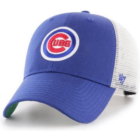 47 Brand Chicago Cubs Mlb Mvp Branson Blue Trucker Hat