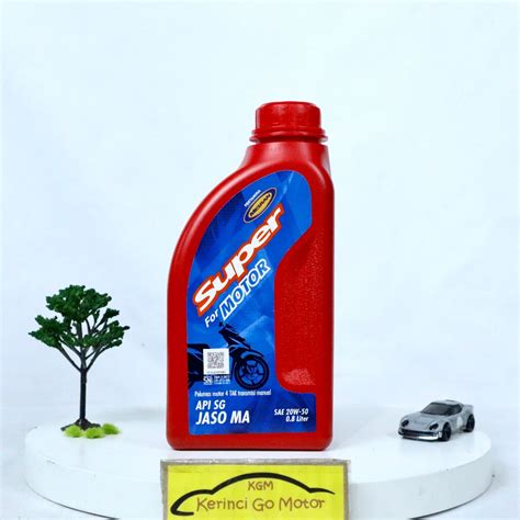 Jual Pertamina Mesran Super SAE 20W 50 0 8 Liter API SG Jaso MA Oli