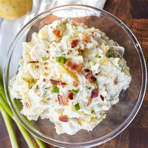 The Best Loaded Baked Potato Salad Couple In The Kitchen