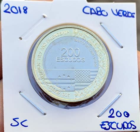 Moneda CABO VERDE 200 Escudos 2018 EBay