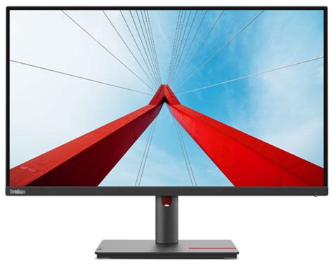 The Thinkvision T I Monitor Is Carefully Configured With Features