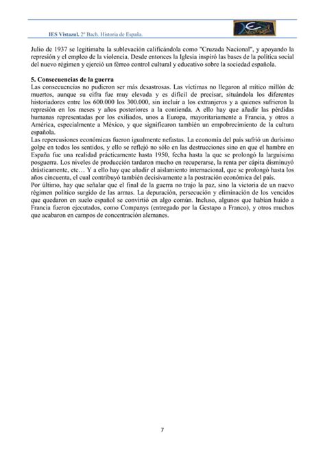 Tema Sublevaci N Militar Y Guerra Civil Pdf