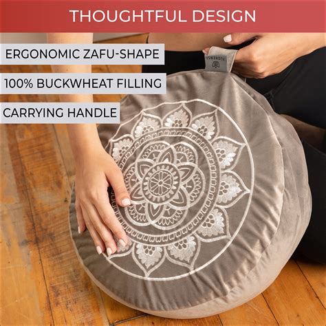 Florensi Meditation Cushion Comfortable Floor Pillow Traditional