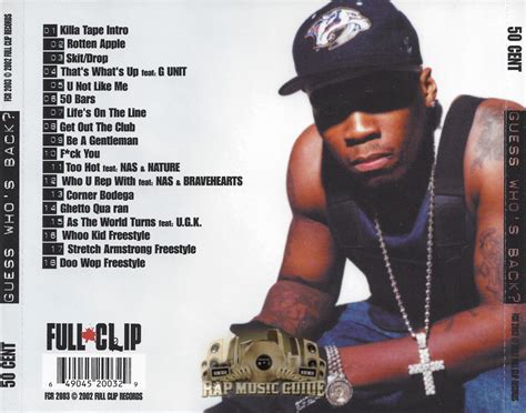 50 Cent - Guess Who's Back?: CD | Rap Music Guide