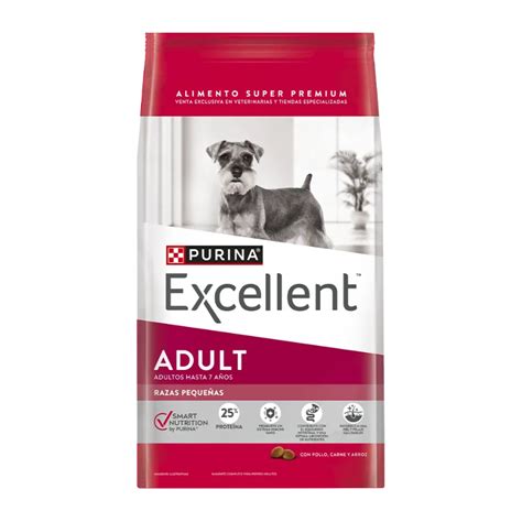 Purina Excellent Perro Adulto Razas Pequeñas x 15kg El Ruso Tienda de