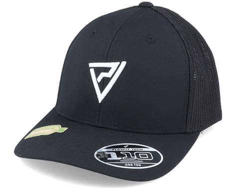 Organic White 3D Insignia Black 110 Trucker Padelville Cap