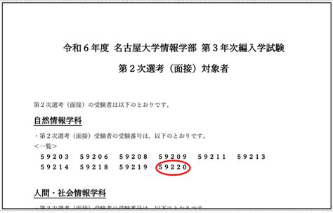 【過去問・志望理由書公開】r6 名古屋大学 情報学部 自然情報学科 🌸 3年次編入合格体験記｜やまだ