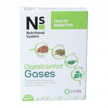 NS DIGESTCONFORT GASES 60 COMP Tu Farmacia De Confianza