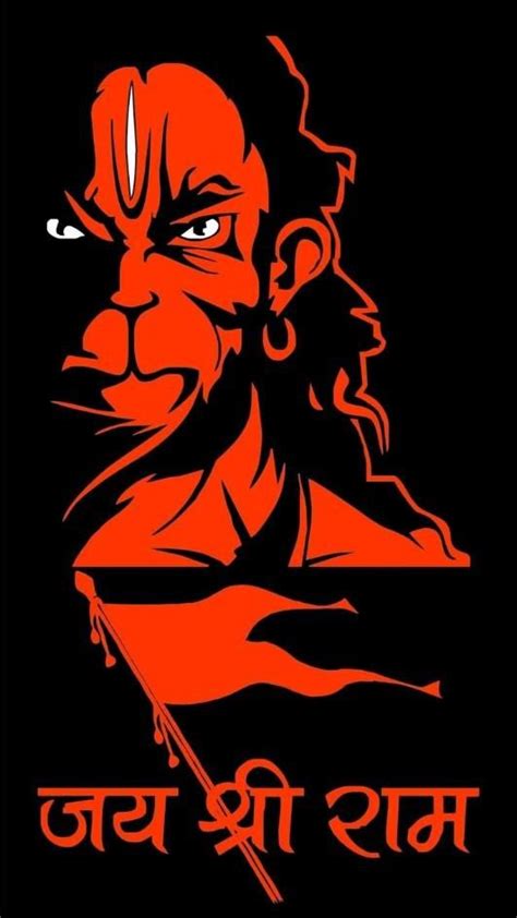 Jai Bajrang Bali Anish Yadav Pinterest Hanuman Wallpaper Ram