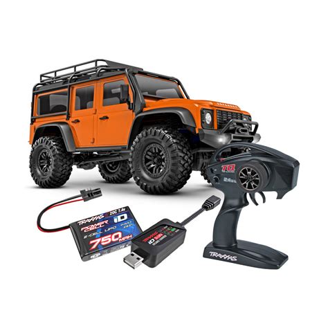 Traxxas Trx M Land Rover Defender Crawler Orange Rtr