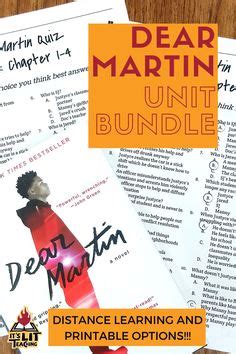 380 Dear Martin by Nic Stone Teaching Resources ideas in 2023 | teaching, high school classes ...