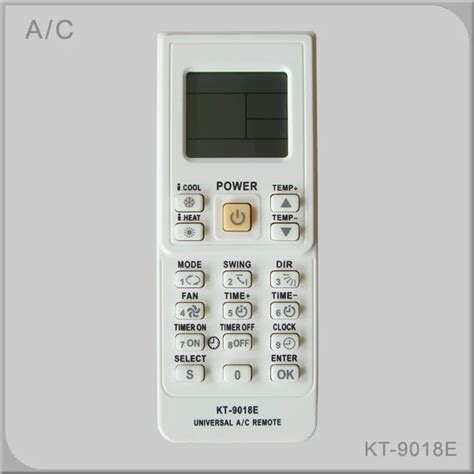 QUNDA KT 9018E York remote control universal air condtioner remote ...