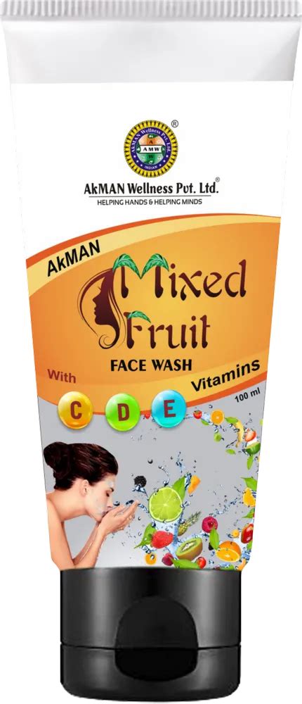 Akman Golden Ml Mixed Fruit Face Wash Gel Age Group Adults At Rs