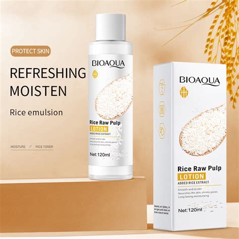 BIOAQUA Lotion Rice Raw Pulp Nourishes The Skin Long Lasting