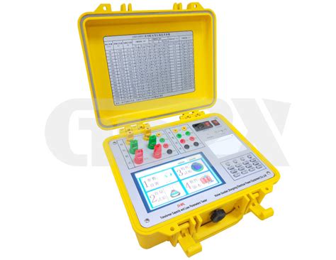 High Precision Three Phase Transformer Capacity Loss Parameters Tester