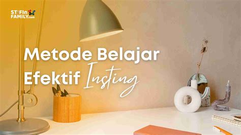 Metode Belajar Efektif Insting Tes Stifin Official