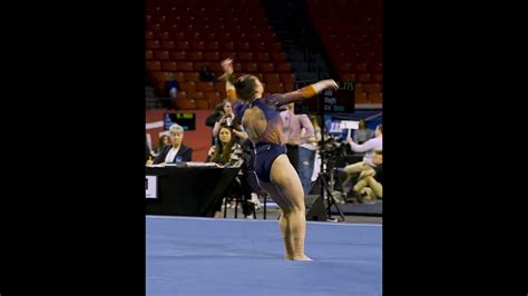 Illini Wgym Kaitlyn Ewald Floor Exercise Pass Youtube