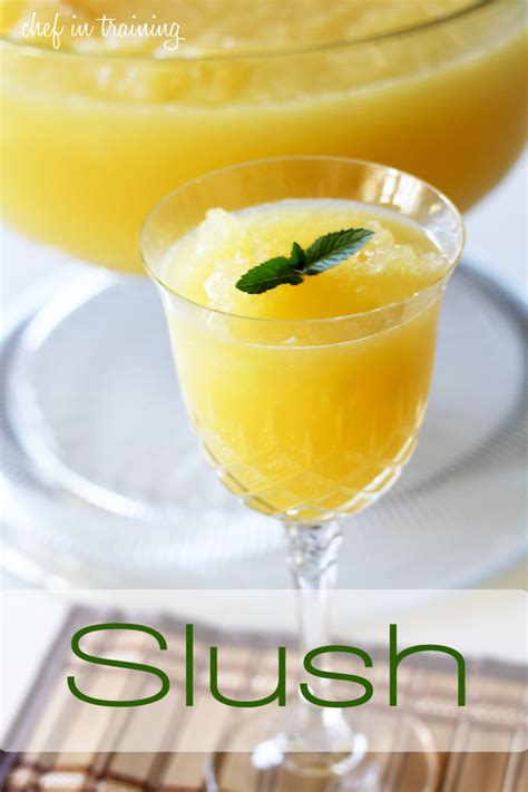 Slush Non Alcoholic Drink Recipes