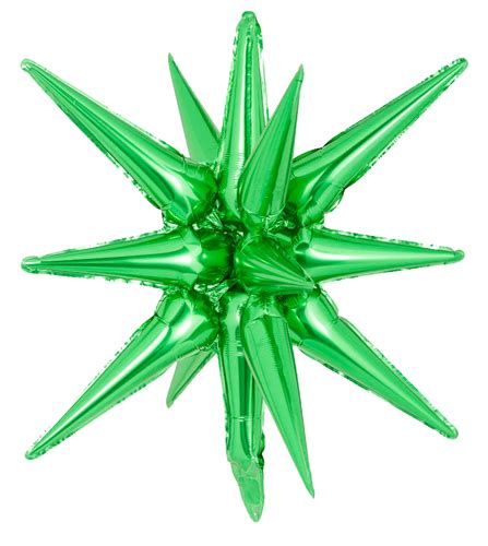 22 Inch Green Starburst