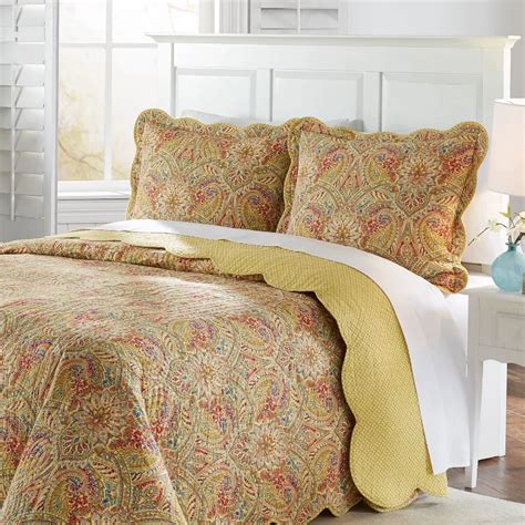 Floral Swept Away Bedspread Set 3pc Waverly® In 2020 Bed Spreads