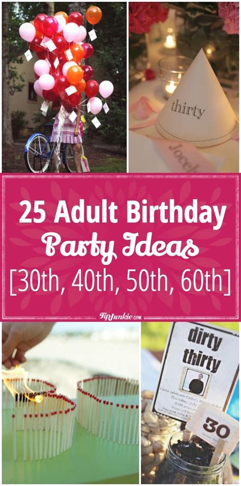 21+ Birthday Party Theme Ideas For Adults