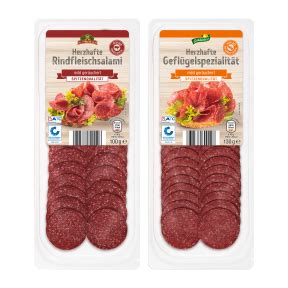 GÜLDENHOF GUT DREI EICHEN Geflügel Rindfleischsalami günstig bei