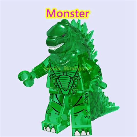 Compatible With Lego Minifigures Godzilla Gojira King Ghidorah Movie