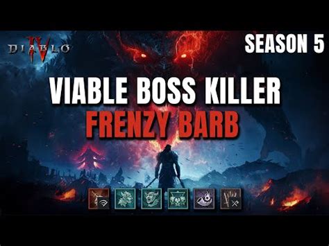 Rob Frenzy Barb Finally Viable Boss Killer In Season Diablo