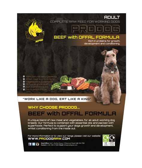 Complete Beef with Offal Formula | ProDog