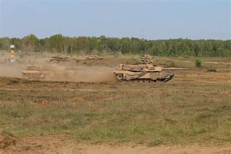 Poland Gets First Batch Of US Made Abrams Tanks