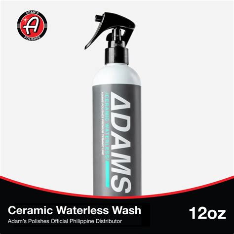 Adams Polishes Ceramic Waterless Wash Oz Lazada Ph