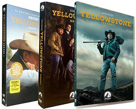 GetUSCart Yellowstone The Complete Seasons 1 3 DVD Including 12 Disc Set