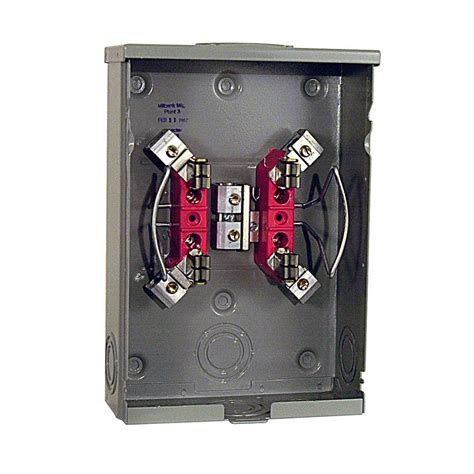 Milbank 125 Amp 4 Terminal Ringless Overheadunderground Meter Socket