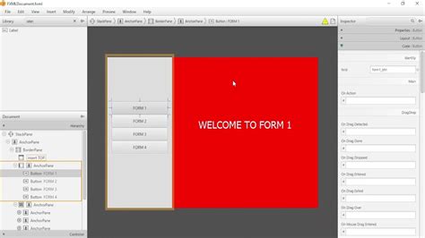 Javafx Tutorial How To Switch The Forms Multiple Forms In One Fxml