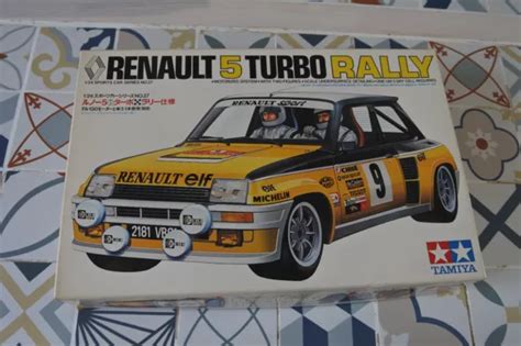 Maquette Renault R Turbo Rallye Monte Carlo Tamiya Neuve