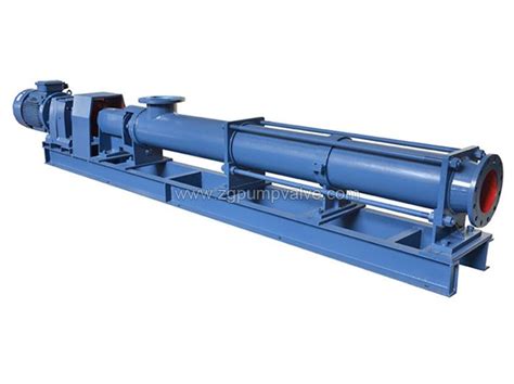 G Type Single Screw Pump Company Factory