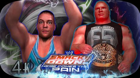 Smackdown Here Comes The Pain Remastered Rvd Vs Brock Lesnar Iron Man